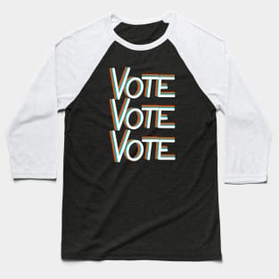 Vote Baseball T-Shirt